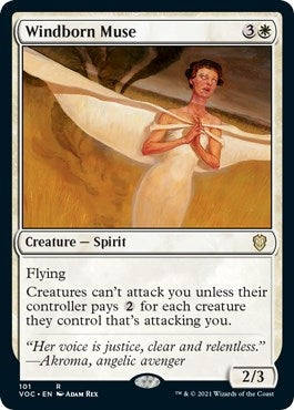 Windborn Muse (101) [VOC] - MTG Single