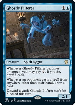 Ghostly Pilferer (105) [VOC] - MTG Single