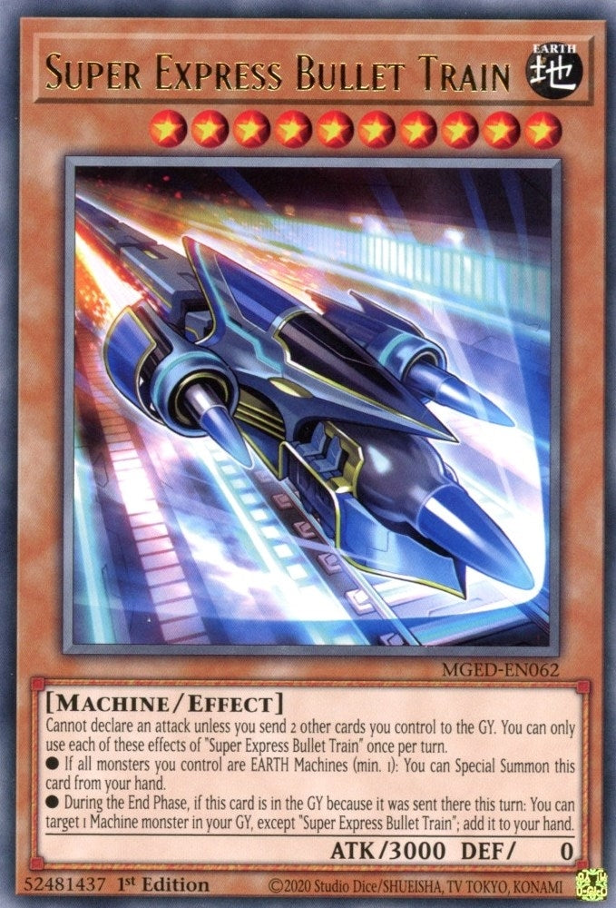 Super Express Bullet Train (62) (MGED) - YuGiOh Single