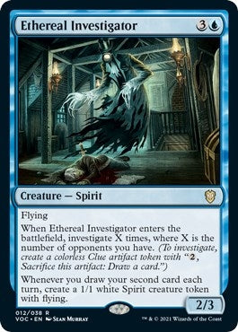 Ethereal Investigator (12) [VOC] - MTG Single