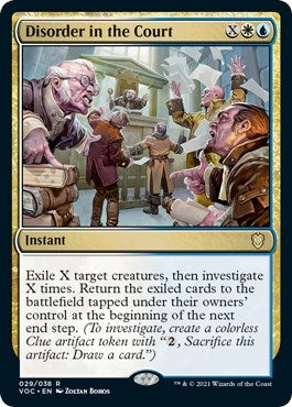 Disorder in the Court (29) [VOC] - MTG Single