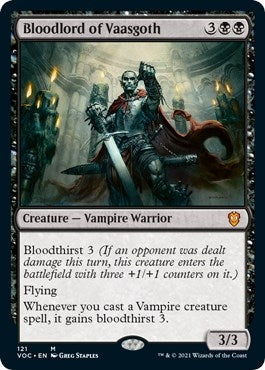 Bloodlord of Vaasgoth (121) [VOC] - MTG Single
