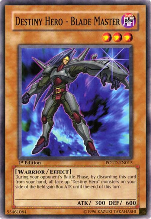 Destiny Hero - Blade Master (15) - YuGiOh Single