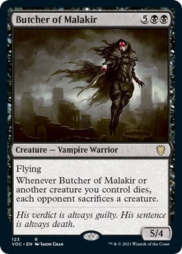 Butcher of Malakir (123) [VOC] - MTG Single