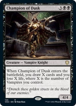 Champion of Dusk (124) [VOC] - MTG Single