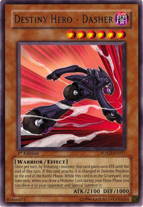Destiny Hero - Dasher (17) - YuGiOh Single