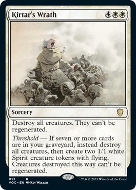 Kirtar’s Wrath (91) [VOC] - MTG Single