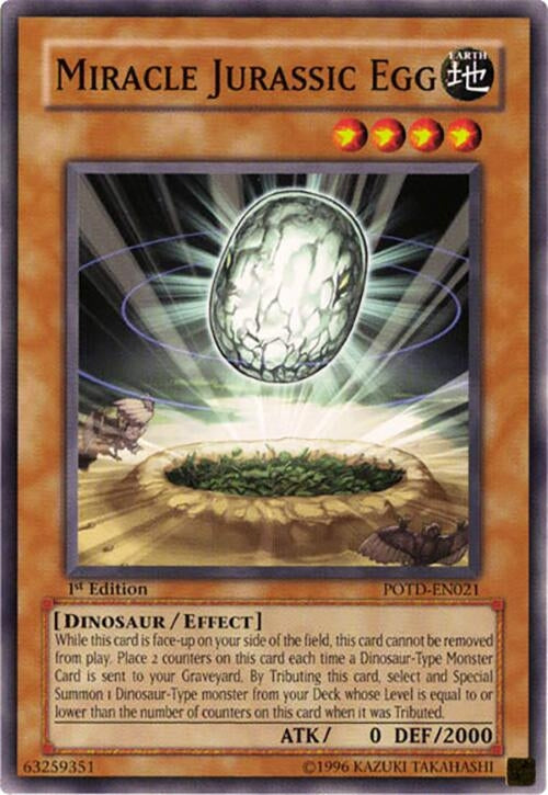 Miracle Jurassic Egg (21) - YuGiOh Single