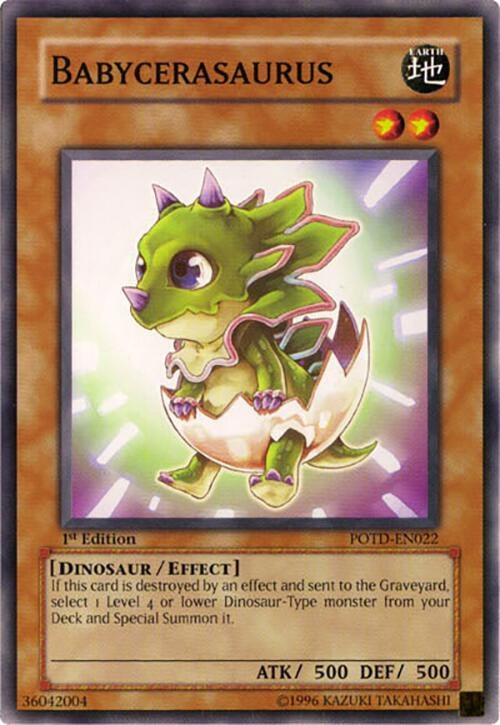 Babycerasaurus (22) - YuGiOh Single