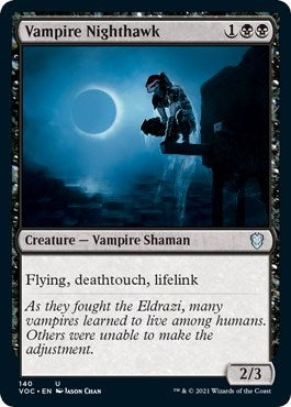Vampire Nighthawk (140) [VOC] - MTG Single