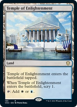 Temple of Enlightenment (185) [VOC] - MTG Single