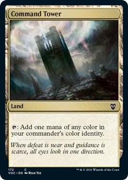 Command Tower (172) [VOC] - MTG Single