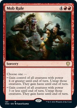Mob Rule (147) [VOC] - MTG Single
