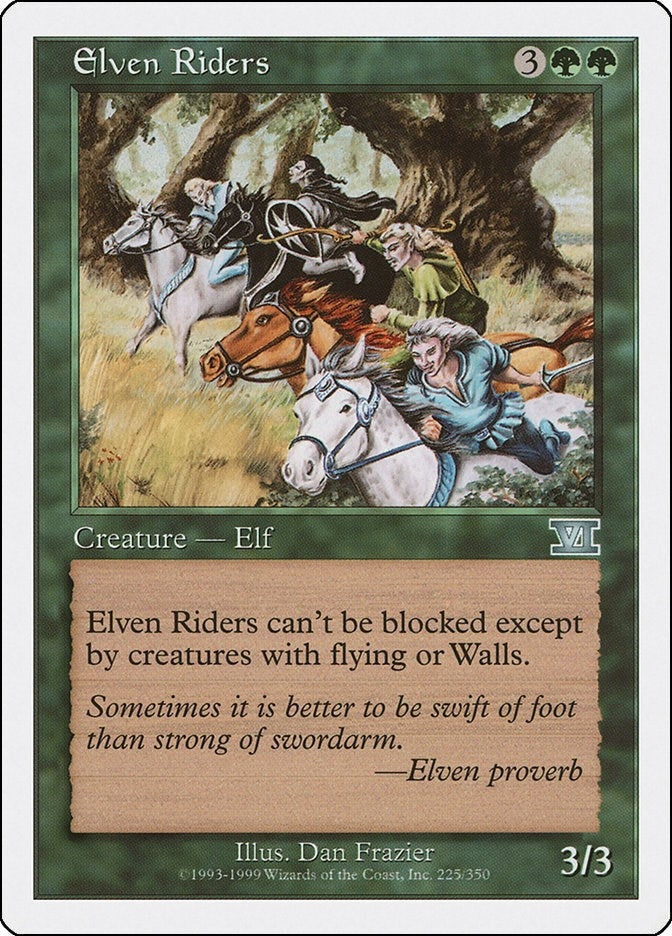 Elven Riders (225) [6ED] - MTG Single