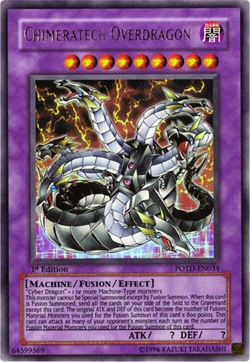 Chimeratech Overdragon (34) - YuGiOh Single