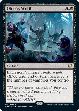Olivia’s Wrath (20) [VOC] - MTG Single