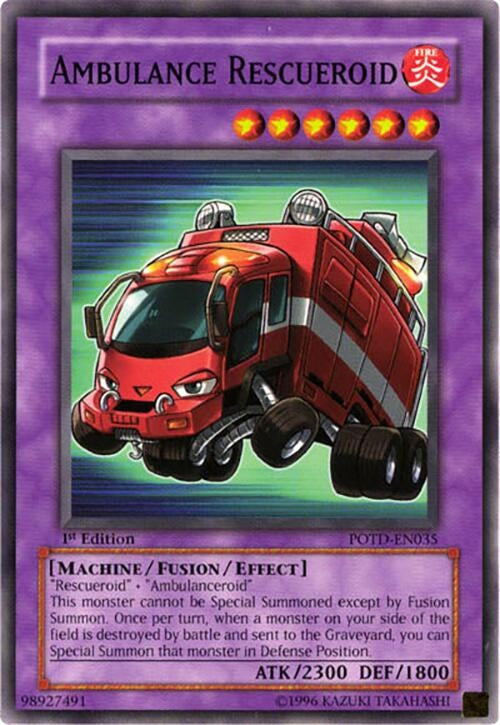 Ambulance Rescueroid (35) - YuGiOh Single