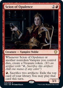 Scion of Opulence (28) [VOC] - MTG Single