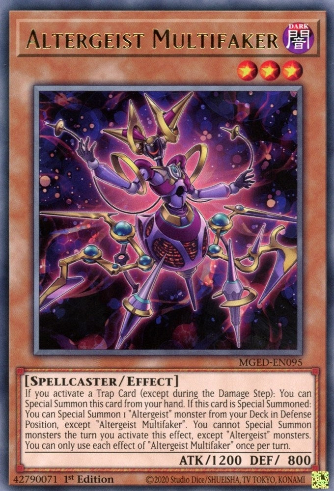 Altergeist Multifaker (95) (MGED) - YuGiOh Single