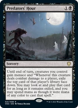 Predators’ Hour (21) [VOC] - MTG Single