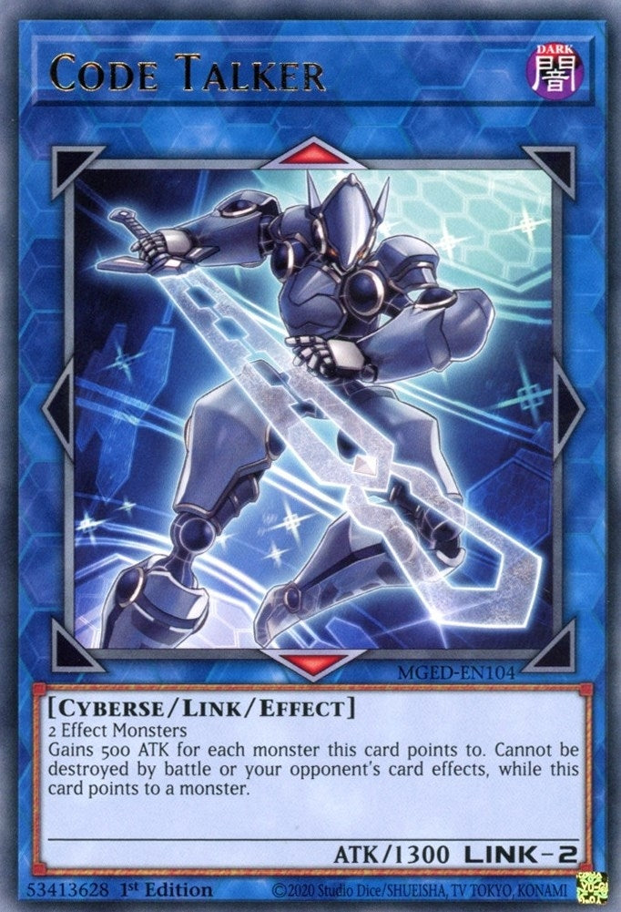 Code Talker (104) (MGED) - YuGiOh Single