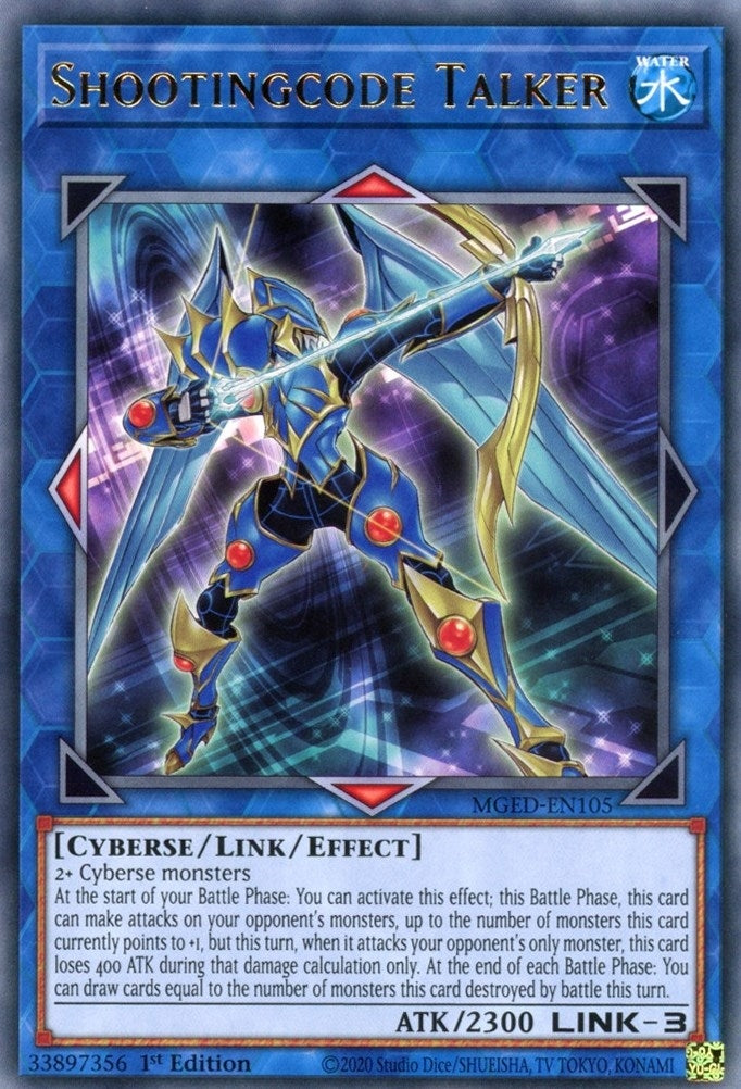 Shootingcode Talker (105) (MGED) - YuGiOh Single