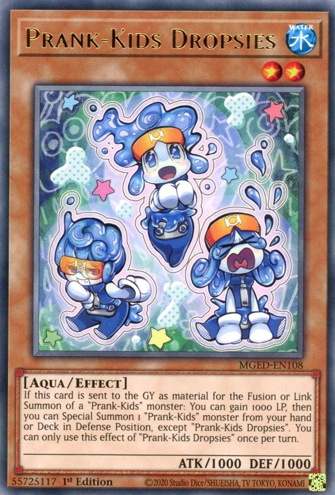Prank-Kids Dropsies (108) (MGED) - YuGiOh Single