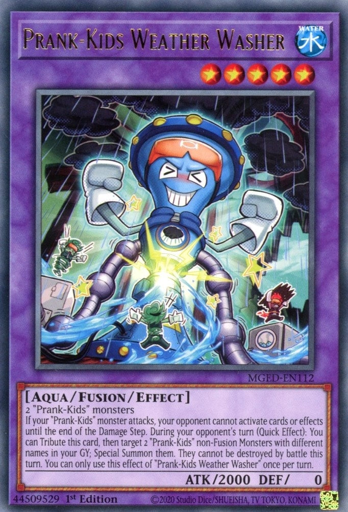 Prank-Kids Weather Washer (112) (MGED) - YuGiOh Single