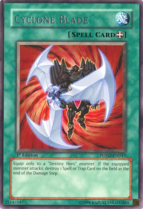 Cyclone Blade (43) - YuGiOh Single