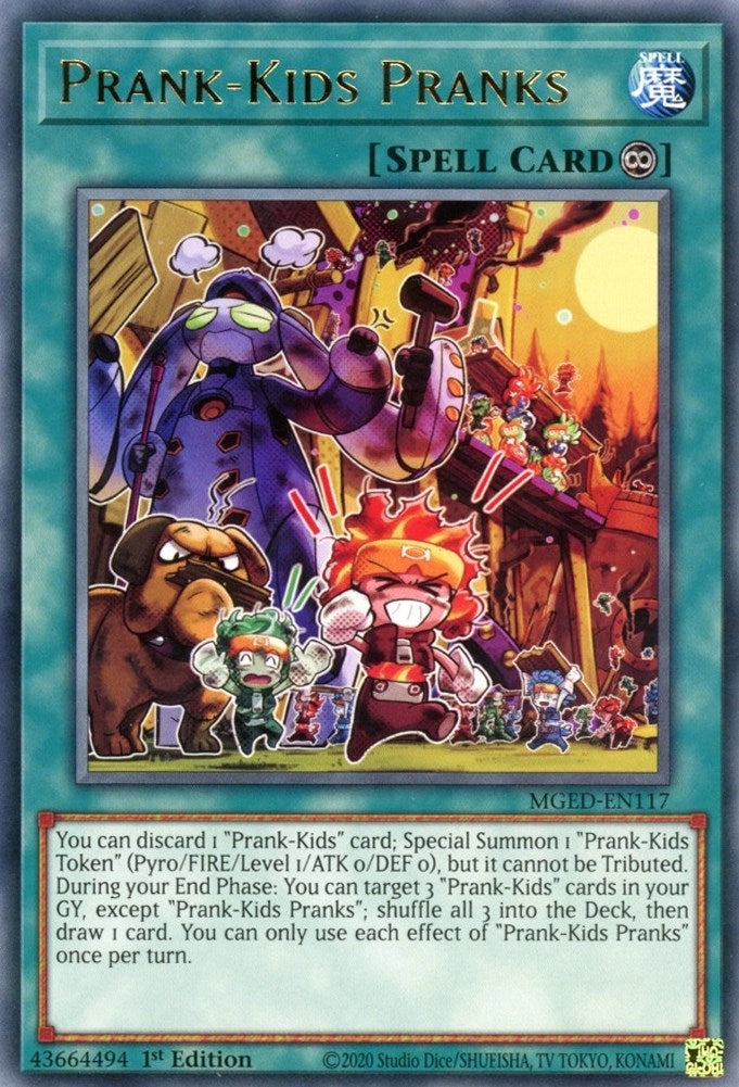 Prank-Kids Pranks (117) (MGED) - YuGiOh Single