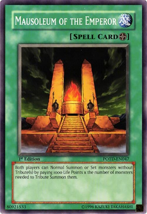 Mausoleum of the Emperor (47) - YuGiOh Single
