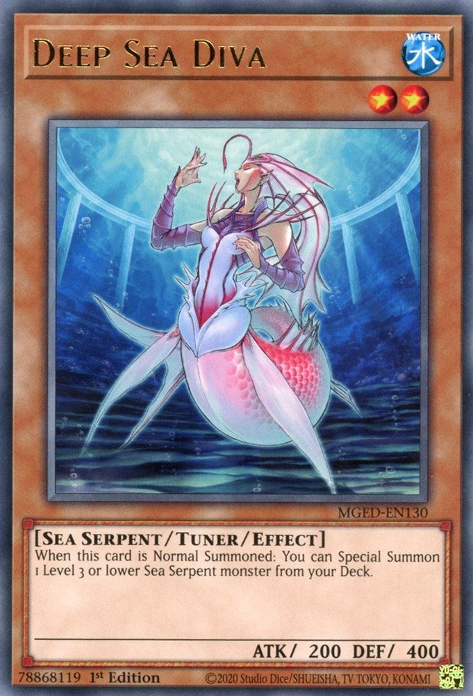 Deep Sea Diva (130) (MGED) - YuGiOh Single