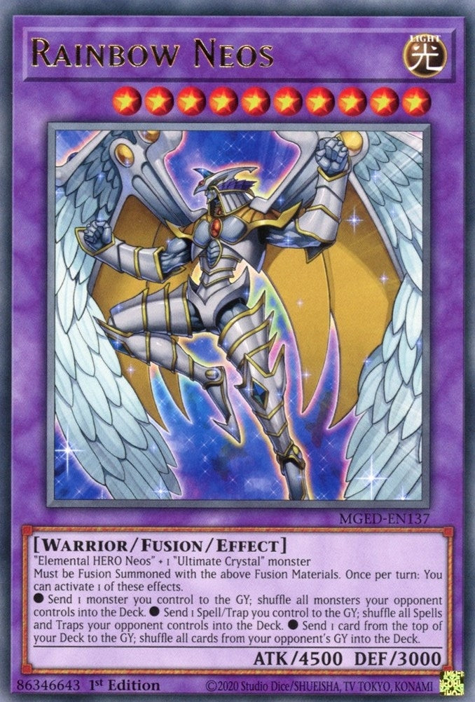 Rainbow Neos (137) (MGED) - YuGiOh Single