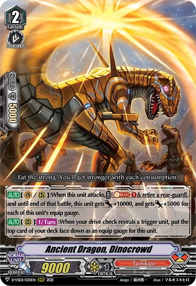 Ancient Dragon Dinocrowd (2030) [D-VS02] - Cardfight Vanguard Single