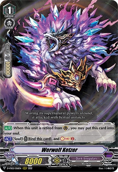 Werwolf Ketzer (2056) [D-VS02] - Cardfight Vanguard Single