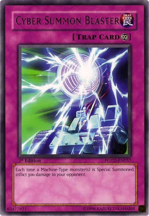 Cyber Summon Blaster (57) - YuGiOh Single