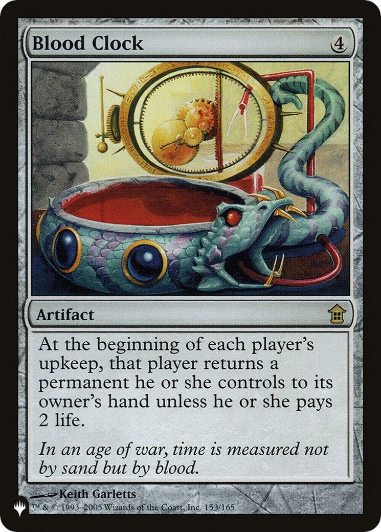 Blood Clock (153) [LIST] - MTG Single
