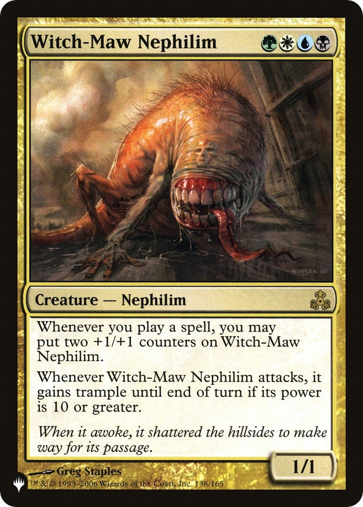 Witch-Maw Nephilim (138) [LIST] - MTG Single