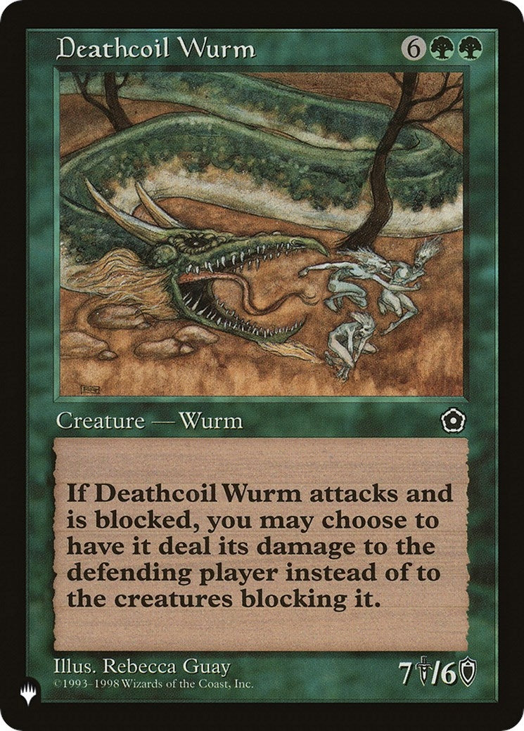 Deathcoil Wurm [LIST] - MTG Single
