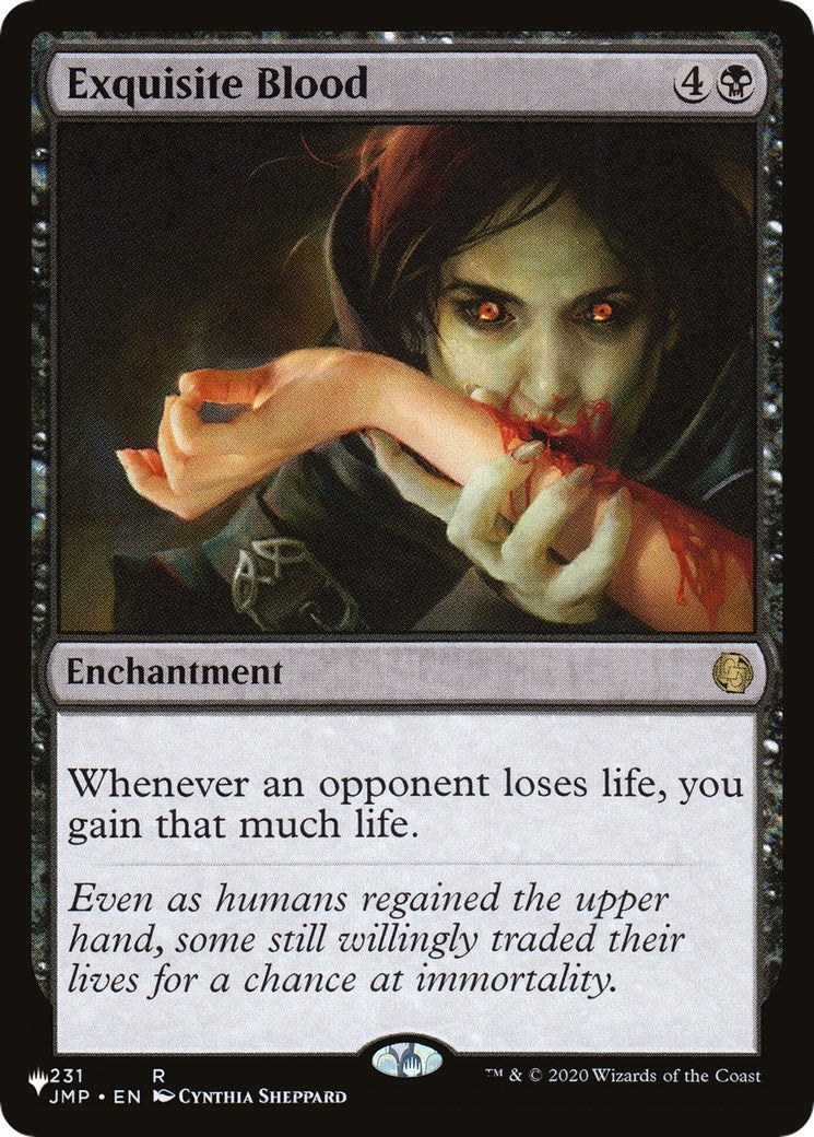 Exquisite Blood (231) [LIST] - MTG Single