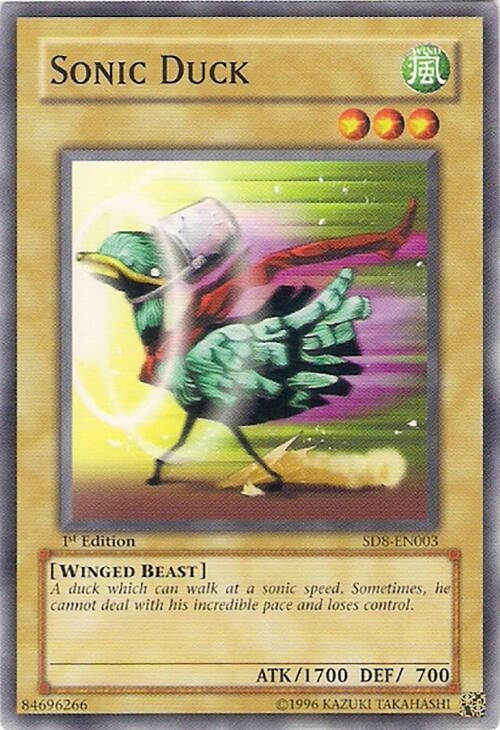 Sonic Duck (8003) - YuGiOh Single