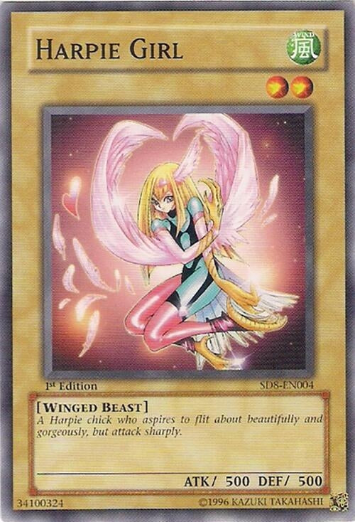 Harpie Girl (8004) - YuGiOh Single