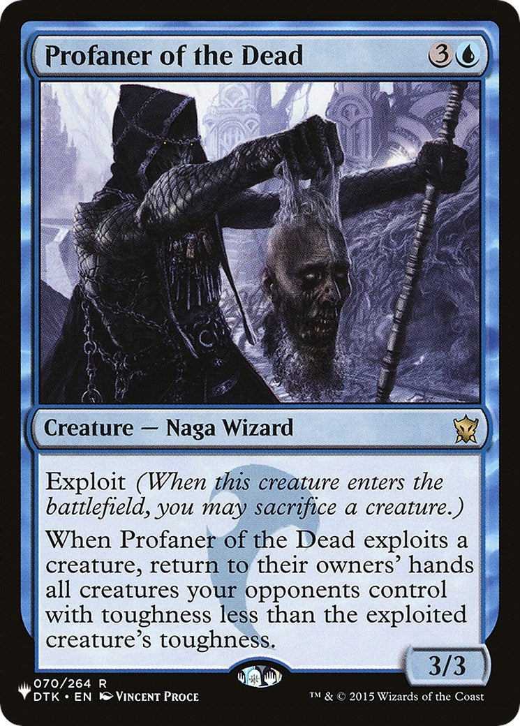Profaner of the Dead (70) [LIST] - MTG Single