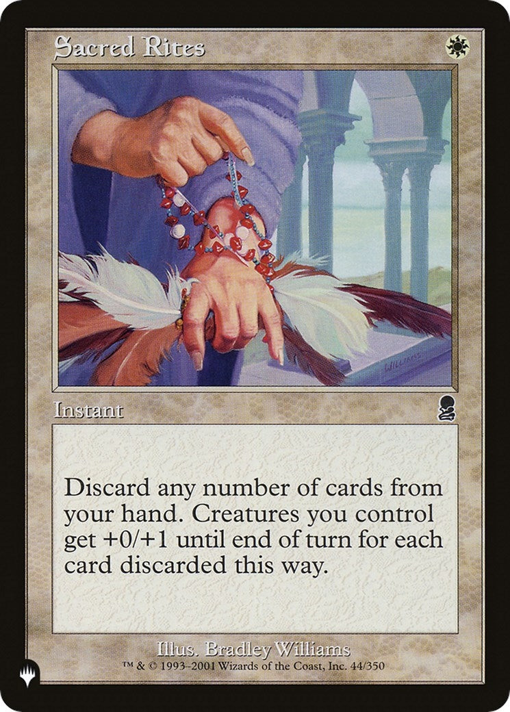 Sacred Rites (44) [LIST] - MTG Single