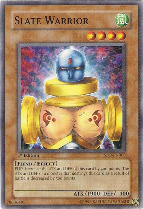 Slate Warrior (8005) - YuGiOh Single