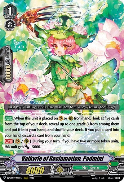 Valkyrie of Reclamation Padmini (2082) [D-VS02] - Cardfight Vanguard Single