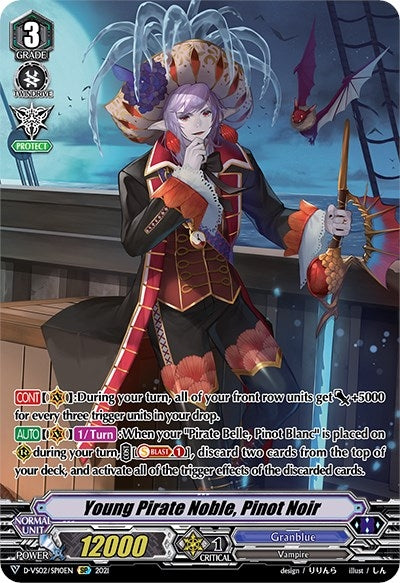 Young Pirate Noble Pinot Noir (SP) (210) [D-VS02] - Cardfight Vanguard Single
