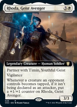 Rhoda Geist Avenger (Extended Art) (46) [VOC] - MTG Single
