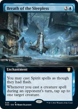 Breath of the Sleepless (Extended Art) (49) [VOC] - MTG Single