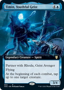 Timin Youthful Geist (Extended Art) (54) [VOC] - MTG Single